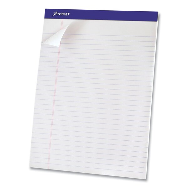 Perforated Writing Pad, 8-1/2x11-3/4, PK12